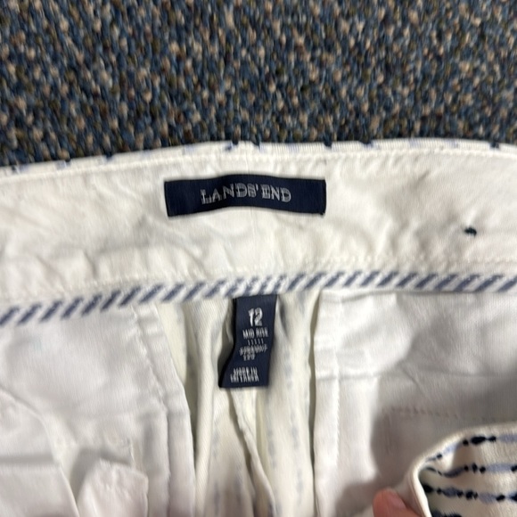 Lands’ end straight leg pants size 12 // 072422 - Picture 2 of 2